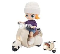 Juguete para hámster - Motocicleta eléctrica para hámstter ABS giratoria 360 grados | Divertido Scooter para hámster con luces y música, Scooter eléctrico, juguetes para animales pequeños, accesorios