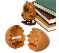Juguete para incubar carpincho, coleccionable lindo portátil, huevo de animal de cuerda de 3 pulgadas con eclosión automática, juguete ABS de larga duración con carcasa de alto impacto, coleccionable