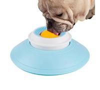 Juguete para lamer perros, 14,5 x 5,5 cm, cuenco para perros, PP comida húmeda con ventosa, cuenco para perros que gotea comida, juguete para enriquecer mascotas antideslizante, reductor del