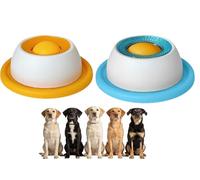 Juguete para Lamer Perros Y Gatos, Tapetes para Lamer Alimentos Líquidos, Cuenco Antideslizante para Lamer, Alimentación Lenta, Juguetes para Calmar y Aliviar la Ansiedad (2PC)