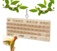 Juguete para loro, accesorio para jaula de loros | Juguete para loro para inteligencia y emociones y aves medianas