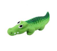 Juguete para Masticar con Formas de cocodrilo para Mascotas,Juguete chirriante para Perros,Material de látex Juguete masticable para Perros con Forma de cocodrilo Lindo,Juguete