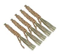 Juguete para Masticar de Pasto Marino para Mascotas Pequeñas, Juego de 5 Palitos para Masticar Naturales para Conejos, Hámsteres y Loros, Beneficios para la Salud (Pequeño Palo de mascar de