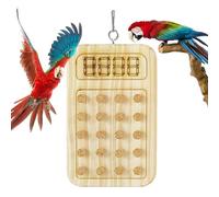 Juguete para masticar loro, juguete para masticar pájaros, juego de búsqueda del tesoro de corcho para ocultar golosinas, loro para inteligencia y emociones de pájaros pequeños y medianos