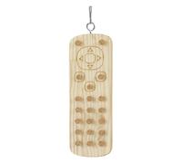 Juguete para masticar loros, cesta de madera, entrenador de pájaros, juego de inteligencia, juego de para pájaros pequeños y medianos, juguete de tratamiento oculto, emocional