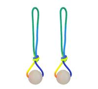 Juguete para masticar para perros brillantes, durabilidad para mascotas, pelota de limpieza de dientes, entrenamiento, juego interactivo para medios grandes, razas pequeñas, entrenamiento de perros de