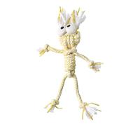 Juguete para masticar para perros, indestructible resistente a las mordeduras, cuerda de algodón duradera con nudo y mango de tirón para razas pequeñas, medianas y grandes, que promueve la salud denta