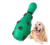 Juguete para masticar perros | Juguetes chirriantes para cachorros,Juguetes navideños para masticar mascotas para limpieza de dientes de razas pequeñas, medianas y grandes, admite mordidas activas