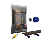 Juguete Para Monopatín: Madera De Arce De Capas De 10 X 3 Cm, Tablero De Dedo Profesional, Accesorios De Entrenamiento Deportivo Definitivos | Mini Plataforma De Mano Con Ruedas De Rodamiento Y
