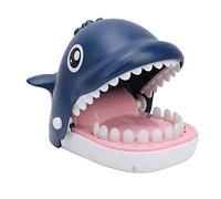 Juguete para Morder los Dedos, Juego Sorpresa para Fiestas Infantiles, Divertido Regalo para Aliviar el Estrés, Adecuado para Niños Mayores de 3 Años (Mordiendo la Mano Ballena Azul)