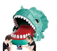 Juguete para morder los dedos,Juguetes para morderse los dedos - Juguetes para morder dinosaurios, juego de dentista complicado | Bite Game Trick Toys, interacción de dinosaurios presionando dientes j