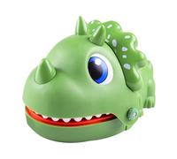 Juguete para morder los dedos Triceratops - Juego de desafío hecho a Mano de Mordedura de Dinosaurio | Juguete de Coordinación de reacciones para y Adultos | Mandíbulas de Dinosaurio alternativas a