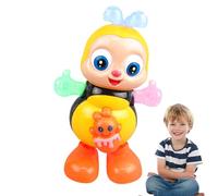 Juguete Para Niños | Juego De Abeja Con Luces Y Música Para La Escuela Infantil,Diversión Sensorial Con Canto Y Baile Para Fiestas De Cumpleaños Navidad Y Viajes Para Niños Pequeños