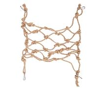 Juguete para Pájaros con Puente Colgante, Escalera de Cuerda, Columpio para Periquitos, Agapornis, Ninfas y Loros, Tamaño S