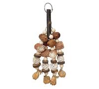 Juguete para pájaros para mascotas, jaulas de pájaros, juguete para colgar, mazorcas de maíz naturales, columpio para loros, percas masticables, jaula, rompecabezas para cacatúas