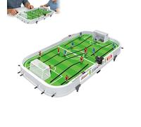 Juguete para partidos de fútbol - Juego deportivo de pensamiento estratégico, juego de pinball de 16 pulgadas visual, diseño portátil + acción de control de agarre, tabla de juego con p