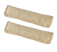 Juguete para patear con hierba gatera, 2 uds., juguete interactivo para patear gatos, almohadilla para rascar de sisal, resistente a las mordeduras, juguetes para la dentición de gatitos, alivio de l
