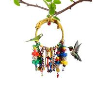 Juguete para periquitos, cuerda de algodón para mascotas, para pájaros, para loros, apto para enriquecimiento de jaulas, preparación, ejercicio y estimulación mental, cacatúa, conure