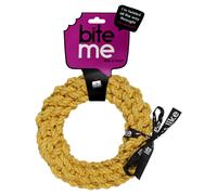 Juguete para Perro Anillo Da-Chain Amarillo - Europet Bernina, Algodón,
