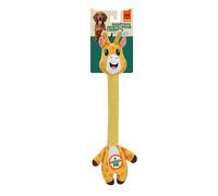 FOFOS | Juguete de Peluche de de Cuello Largo con Sonido Crinkle - para Perros (Jirafa)
