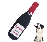- Juguete para perro, juguete para perros, peluche para perros, botella vino, interactivos, juguetes para mascar para perros grandes