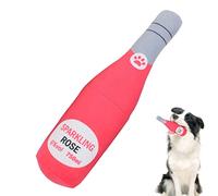 - Juguete para Perro, Juguete para Perros, Peluche para Perros, Botella Vino, interactivos, Juguetes para mascar para Perros Grandes