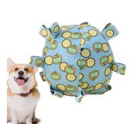 Juguete Para Perro Pelota De Fútbol - Juguete Acuático Para Perro De Gran Raza | Pelotas Para Perros Duraderas | Bola Masticar Para Cachorro | Bola De Juguete Para Perro Con Correas | Juguetes