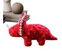 Juguete Para Perros Con Dinosaurio Cigolante | Peluche Interactivo Para Cachorros New Farm Serie Colorida | Limpiador De Masticar De Dentición Integrado | Diversión De Entretenimiento Para Limpiar