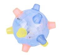 Juguete para perros con luces brillantes intermitentes, música y sonido no incluidas, juguetes interactivos para perros pequeños, medianos y grandes, cachorros solos, aburrimiento eléctrico