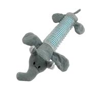 Juguete para Perros de Animal Acolchado | Dientes de Peluche a de Animal con chirrido | Juguete para Perros gruñidos, Limpieza de Dientes para persecución mordida