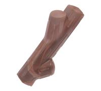 Juguete para perros de lanzar BarkBox Super Chewer, para masticadores agresivos, con aroma a arce (Fall Fetch, grande)