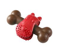 Juguete Para Perros Dispensador De Premios Juego Interactivo Hueso Mordedor