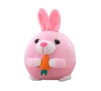 Juguete para Perros en Movimiento, Bola de Peluche Que rebota con chirriador, Juguetes interactivos para Masticar para Perros, Entretenimiento para Cachorros, del aburrimiento, Juego en casa