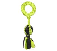 Juguete Para Perros Flamingo Rofas Anillo Rugby 41cm Verde/Negro Flotante