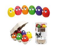 Juguete para perros Gloria Huevos Talla S Látex (24 pcs)