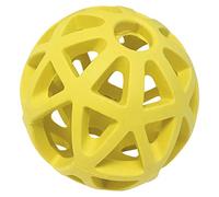 Juguete para Perros Gloria - Tamaño 9 cm - Bola de Goma Flexible Atomball - Consistente y Duradera - Ideal para Poner Snacks - Color Variado - Talla M