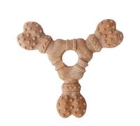 Juguete para perros indestructible, juguetes de masticación de cachorros para dentición - Juguetes para perros duros para masticadores agresivos | Suministros de mascotas de limpieza de dientes de ser