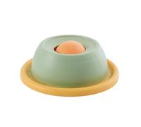 Juguete para perros Lick Bowl para perros, juguete inteligencia para perros con ventosa, comida húmeda, juguete para fugas, comedero para perros con bola giratoria integrada para perros y gatos (B)