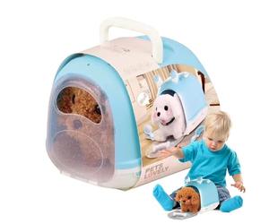 Juguete para perros que camina, juguete para perros que ladran | Juguete para pequeños realista interactivo relleno Anima - Juguetes de peluche interactivos, adorable perro electrónico interact