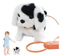 Juguete para perros que camina - -Real Pets Perro que camina eléctrico realista, animal de peluche interactivo con ronroneo | Juguete divertido para jugar para niños, adolescentes, familiares, amig