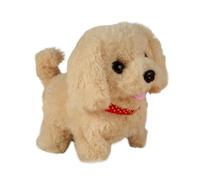 Juguete para perros que ladra para niños, juguetes interactivos para perros que ladran | Muñeco de peluche de perro ladrando y moviendo la cola - Animal robot realista, mascota interactiva electrónica