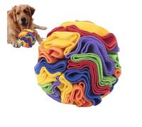 Juguete para perros Snuffle Ball - Pelota interactiva, puzle de enriquecimiento suave, adiestramiento de trabajo en la nariz | Juguete de heno para cachorros, perros pequeños y grandes, juguete para