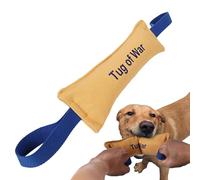 Juguete para perros Tug Of War | Almohada de mordida resistente para perros con 2 asas fuertes, equipo de entrenamiento duradero para perros medianos a grandes