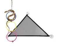 Juguete para Reptiles - Red De Escalada | 31,50 Pulgadas De Color | Anillos De Enriquecimiento para Serpientes, Promoción del Comportamiento Natural, Terrarios Interiores, Entornos De