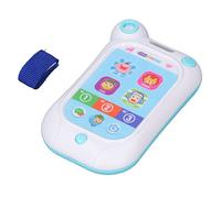 Juguete para teléfono de Aprendizaje Blanco Interactivo Música educativa Teléfono móvil Juguete para Juego de imaginación para bebés Niños pequeños Plástico 6 Meses+ Ligero