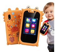 Juguete para teléfono inteligente - Dispositivo de aprendizaje interactivo, Característica de cámara doble, reproductor de historia musical | Diseño educativo de Gadgets Móviles, Compromiso de Tel
