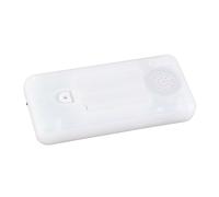 Juguete para Teléfono para Niños, Desarrollo Visual con Luz Musical para Viajes, Juguete para Teléfono Móvil de Plástico de Primera Calidad para Bebés (White)