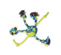 Juguete pelota araña de cuerda y TPR para perros Zeus Fitness, 30 cm