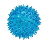 JUGUETE PELOTA CON PINCHOS Y LED 6CM AZUL