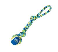 Juguete pelota de tenis con cordón para perros Zeus Fitness Tug, 43 cm